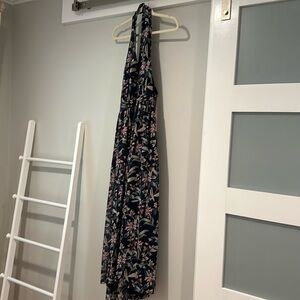 Gal meets glam maxi dress halter floral size 6